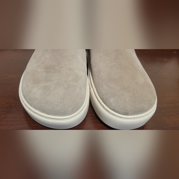 Birkenstock Beige Suede High-Top Sneakers - Picture 3 of 8